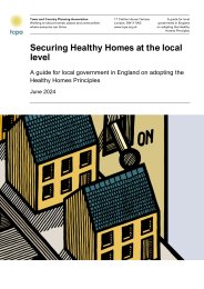 Securing healthy homes at the local level. A guide for local government in England on adopting the healthy homes principles