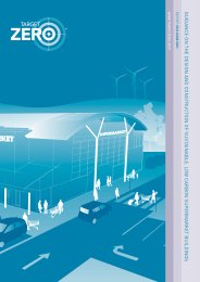 Guidance on the design and construction of sustainable, low carbon supermarket buildings. Version 2.0