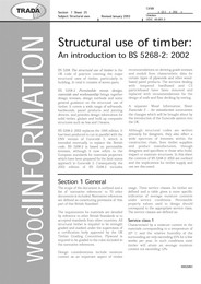 Structural use of timber: An introduction to BS 5268-2:2002