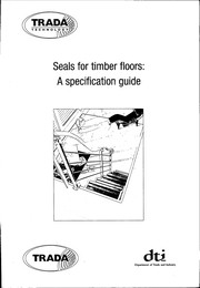 Seals for timber floors: A specification guide