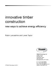 Innovative timber construction: new ways to achieve energy efficiency