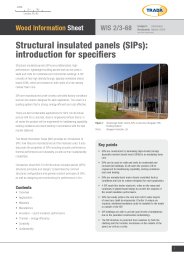 Structural insulated panels (SIPs) - introduction for specifiers