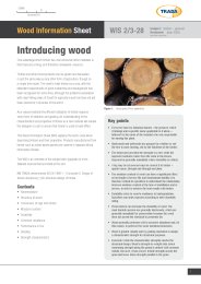 Introducing wood