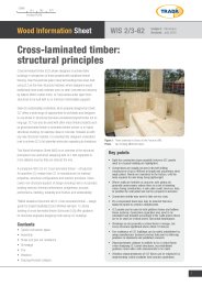 Cross-laminated timber - structural principles