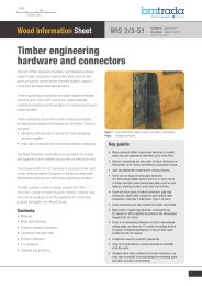 Timber engineering hardware and connectors