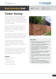 Timber fencing