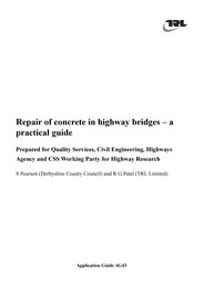 Repair of concrete in highway bridges: a practical guide