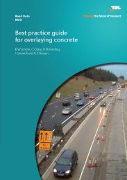 Best practice guide for overlaying concrete