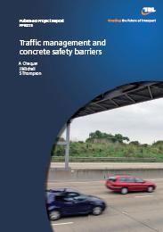 Traffic management and concrete safety barriers