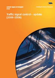 Traffic signal control - update (2006-2008)