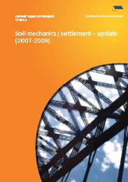 Soil mechanics / settlement - update (2007-2009)