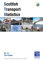 Scottish transport statistics. No 33. 2014 edition