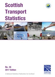 Scottish transport statistics. No 36. 2017 edition