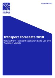 Transport forecasts 2018. Results from Transport Scotland's land-use and transport models