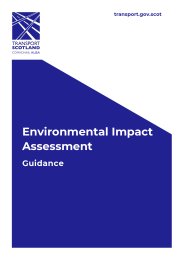 Environmental impact assessment. Guidance