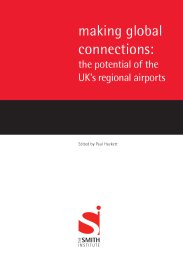 Making global connections: the potential of the UK's regional airports