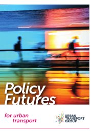 Policy futures for urban transport