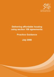 Delivering affordable housing using section 106 agreements - practice guidance