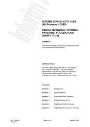 Design guidance for road pavement foundations (draft HD 25) (Revision 1 (2009))