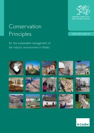 Conservation principles for the sustainable management of the historic environment in Wales