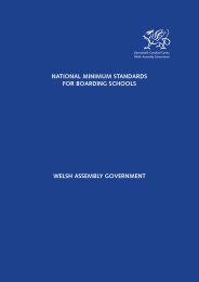 National minimum standards for boarding schools