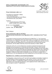 Community infrastructure levy regulations 2010 - implications from 6th April 2010