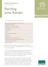 Patching lime render
