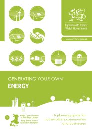 Generating your own energy - part 1: a planning guide for householders, communities and businesses