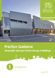 Practice guidance - renewable and low carbon energy in buildings