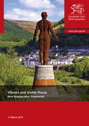Vibrant and viable places - new regeneration framework