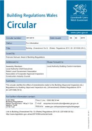 Building (Amendment No.5) (Wales) Regulations 2014 (SI 2014/58) (W.5)