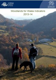 Woodlands for Wales indicators 2013-14