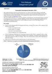 Sustainable development indicators, 2015