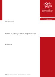 Review of strategic noise maps in Wales