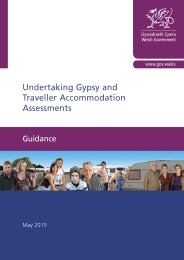 Undertaking gypsy and traveller accommodation assessments - guidance
