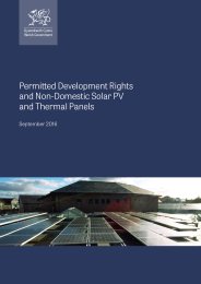 Permitted development rights and non-domestic solar pv and thermal panels