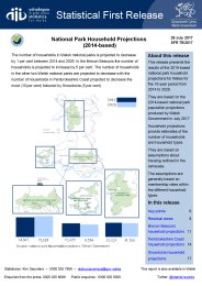 National park household projections (2014-based)