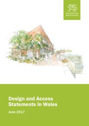 Design and access statements in Wales - why, what and how
