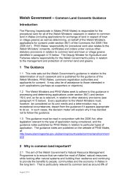 Common land consents guidance