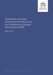 Designating a strategic development plan boundary and establishing a strategic planning panel (SPP)