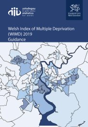 Welsh index of multiple deprivation (WIMD) 2019 - guidance