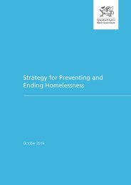 Strategy for preventing and ending homelessness