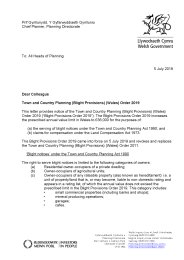 Town and Country Planning (Blight Provisions) (Wales) Order 2019