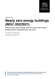 Nearly zero energy buildings