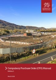 Compulsory purchase order (CPO) manual. Edition 1