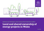 Local and shared ownership of energy projects in Wales
