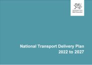 National transport delivery plan 2022 to 2027