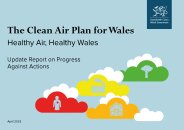 Clean air plan for Wales. Healthy air, healthy Wales. Update report on progress against actions