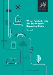 Welsh public sector net zero carbon reporting guide. Version 3