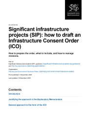 Significant infrastructure projects (SIP): how to draft an Infrastructure Consent Order (ICO)